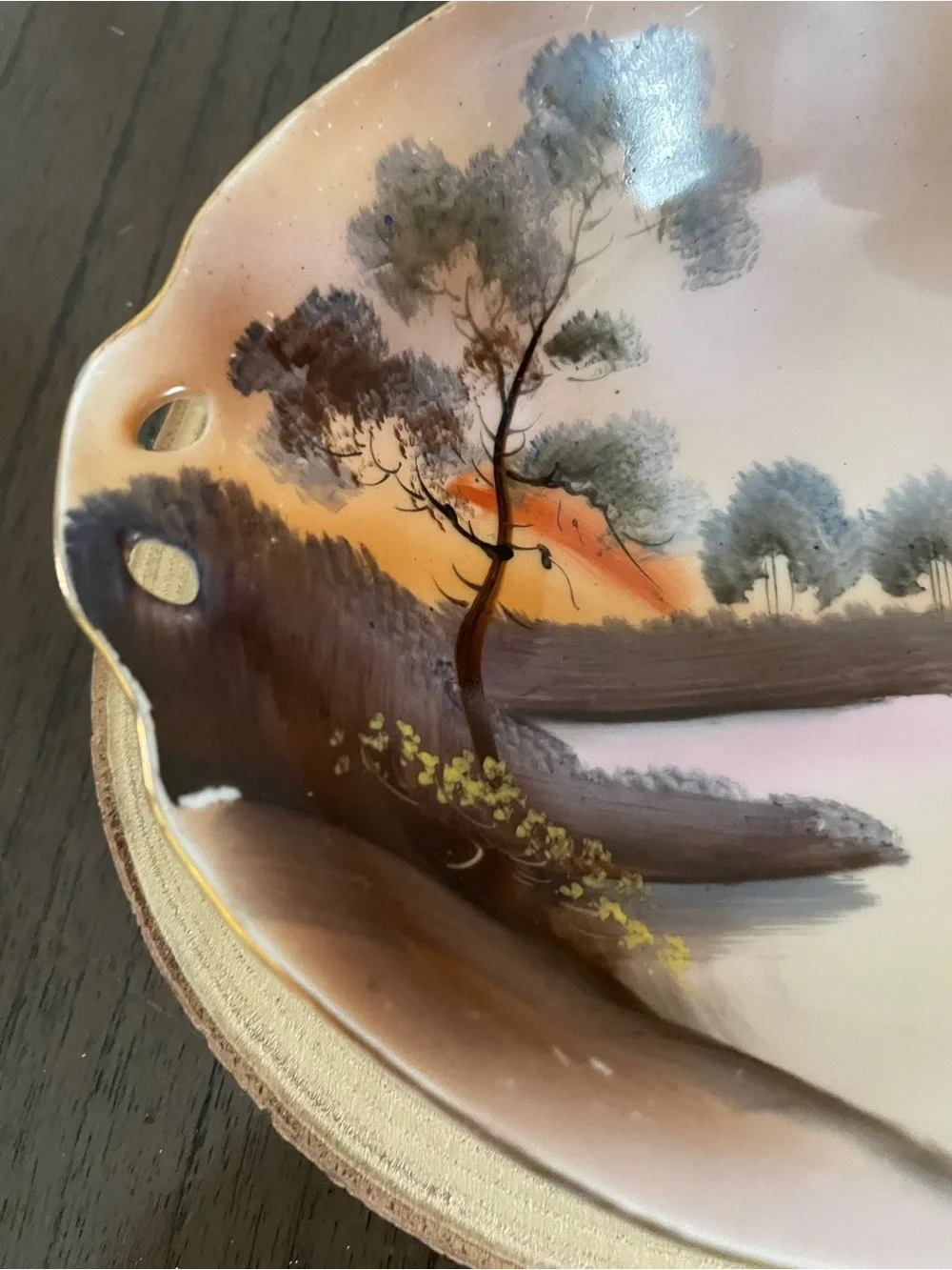 Noritake vintage hand